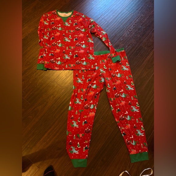 Wondershop  Men’s Christmas Dinosaur Print Pajama Set Size XXL  Long Sleeve - Picture 2 of 5